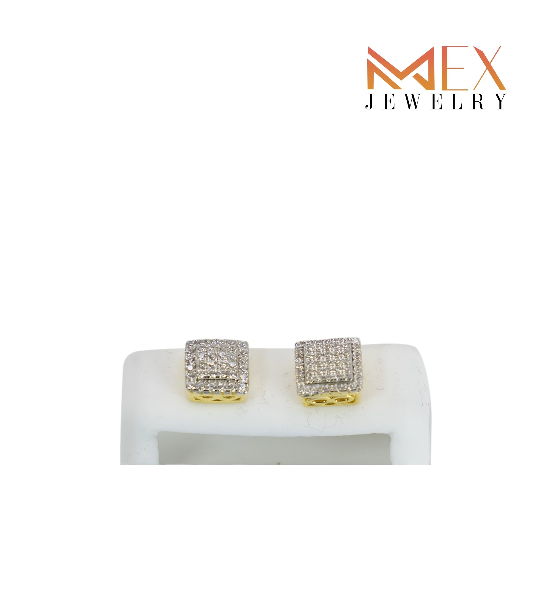 29-MEX757 925 Silver Earrings