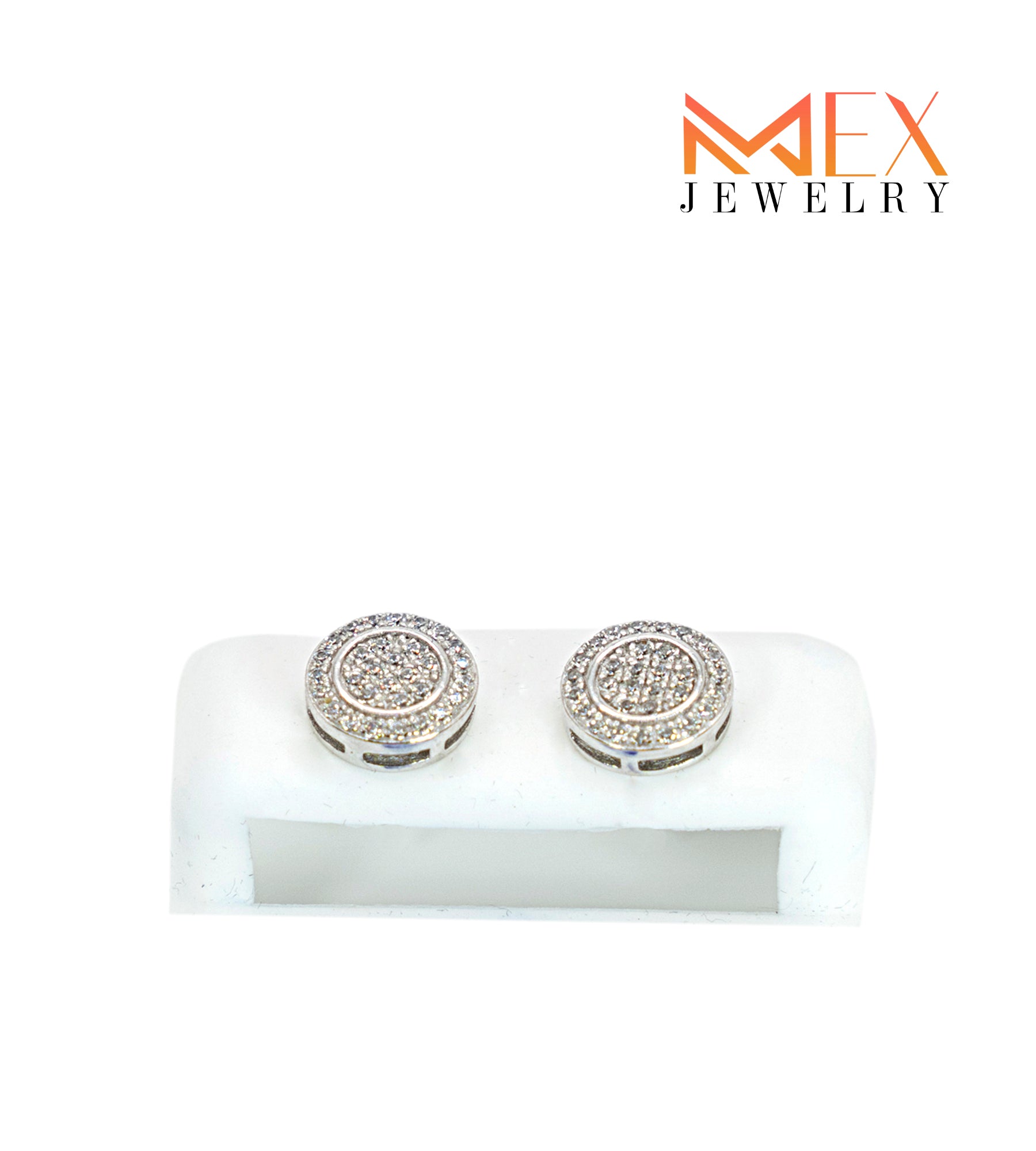 51-MEX558 925 Silver Earrings