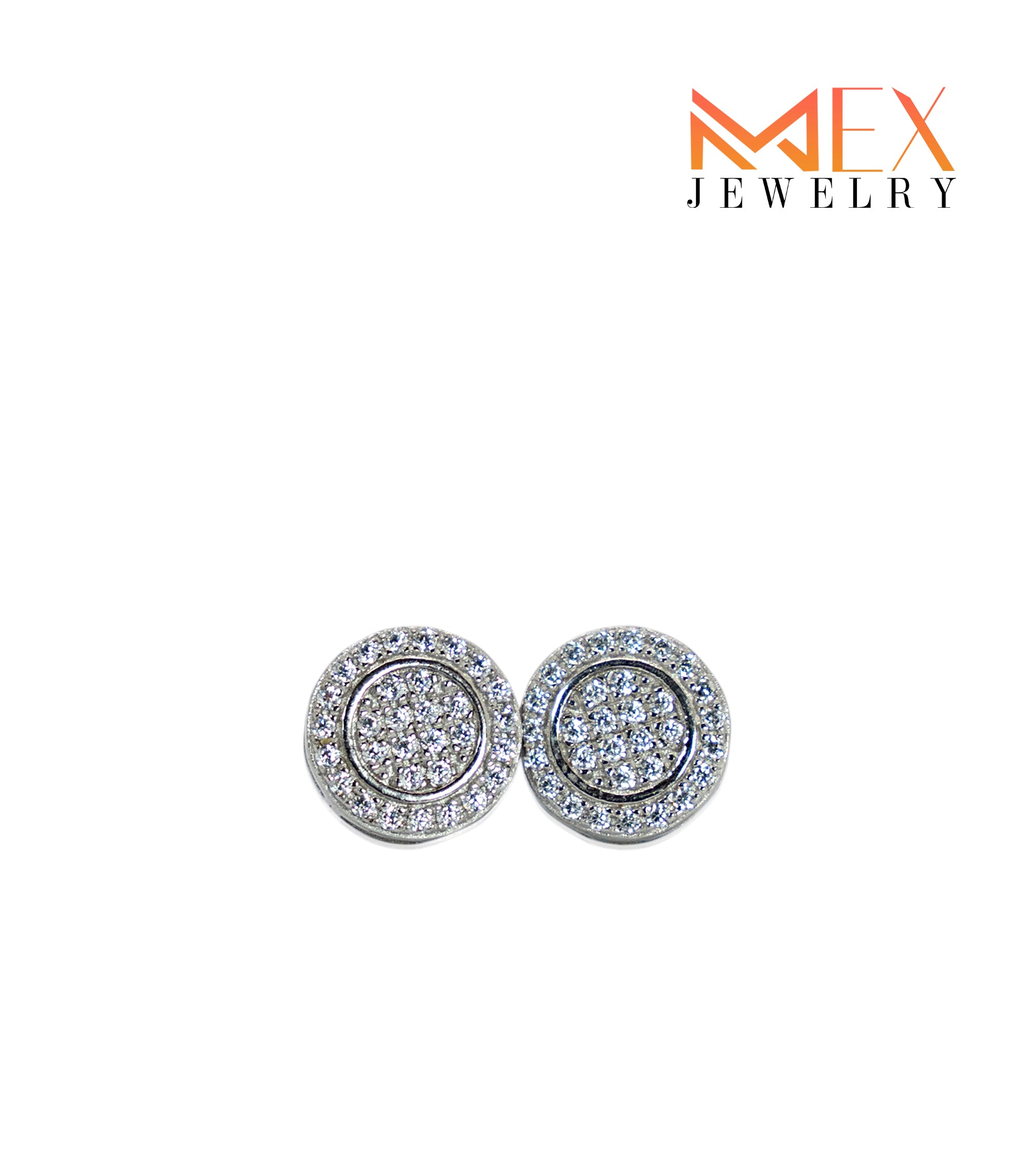 51-MEX558 925 Silver Earrings