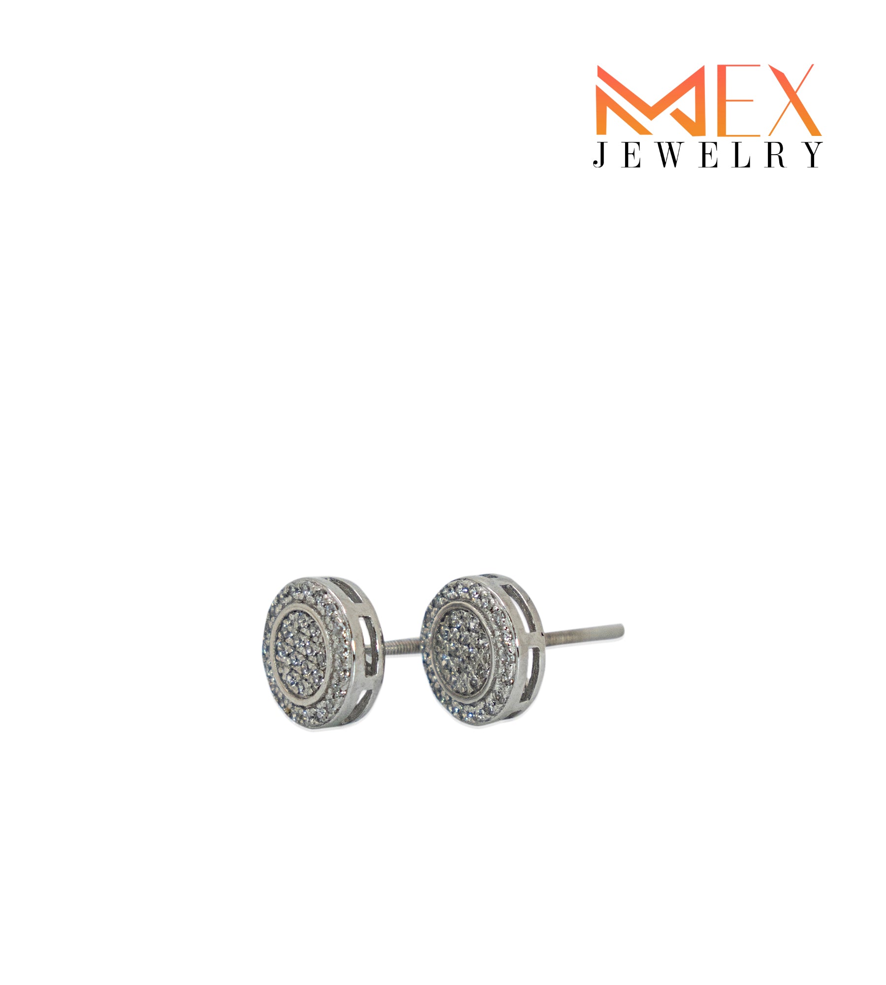 51-MEX558 925 Silver Earrings