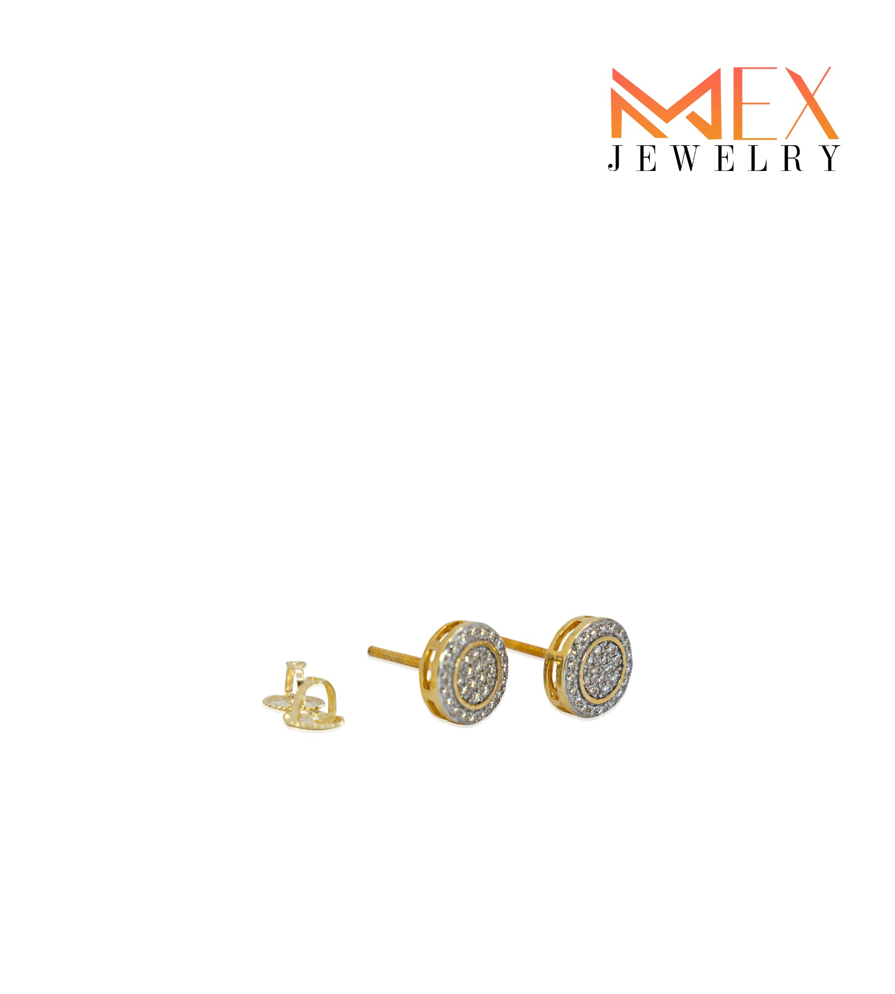 51-MEX558 925 Silver Earrings