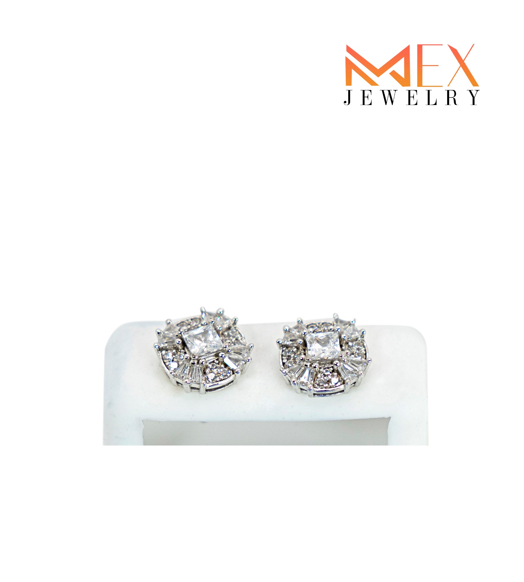 55-MEX6854 925 Silver Earrings
