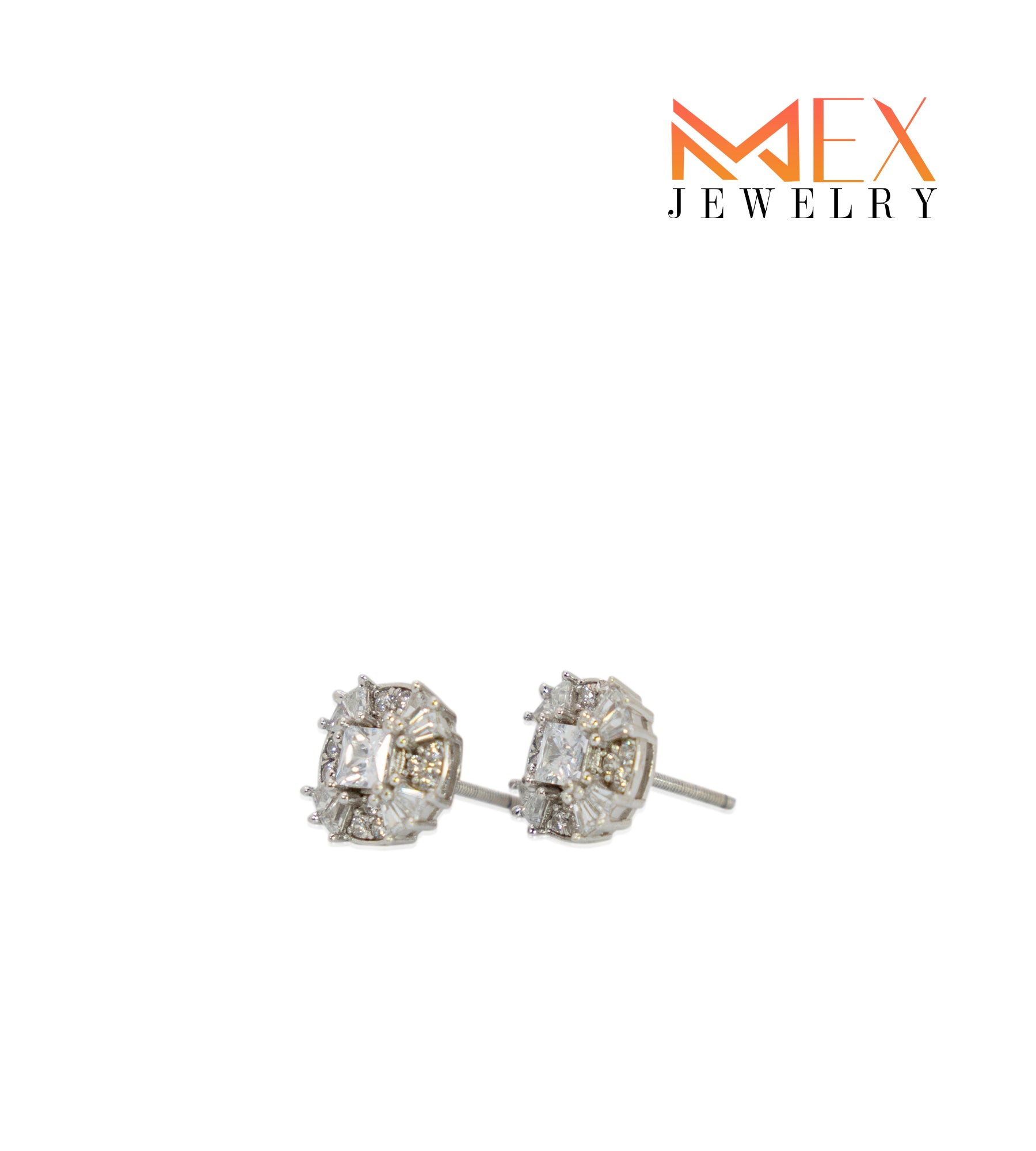 55-MEX6854 925 Silver Earrings