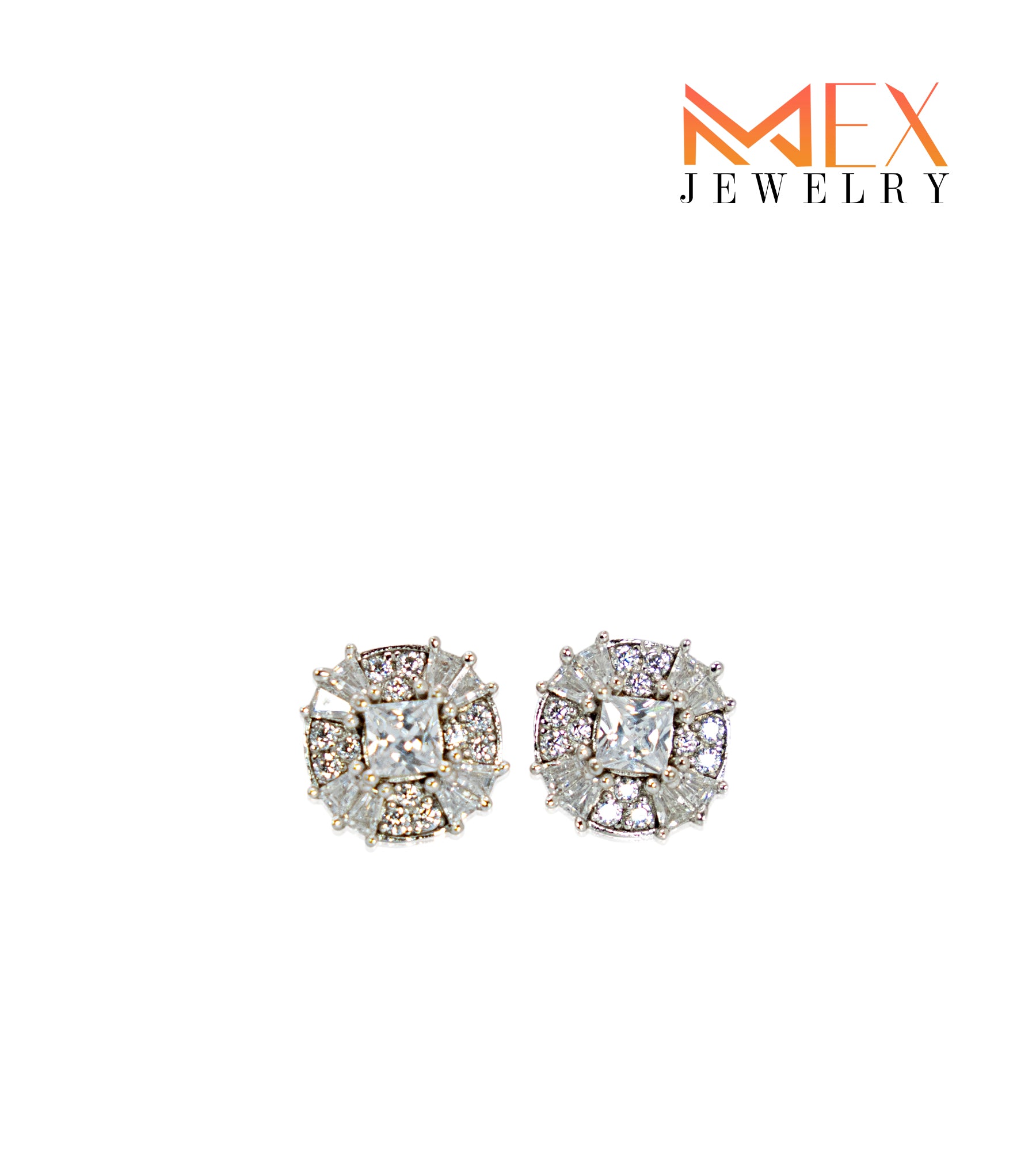 55-MEX6854 925 Silver Earrings