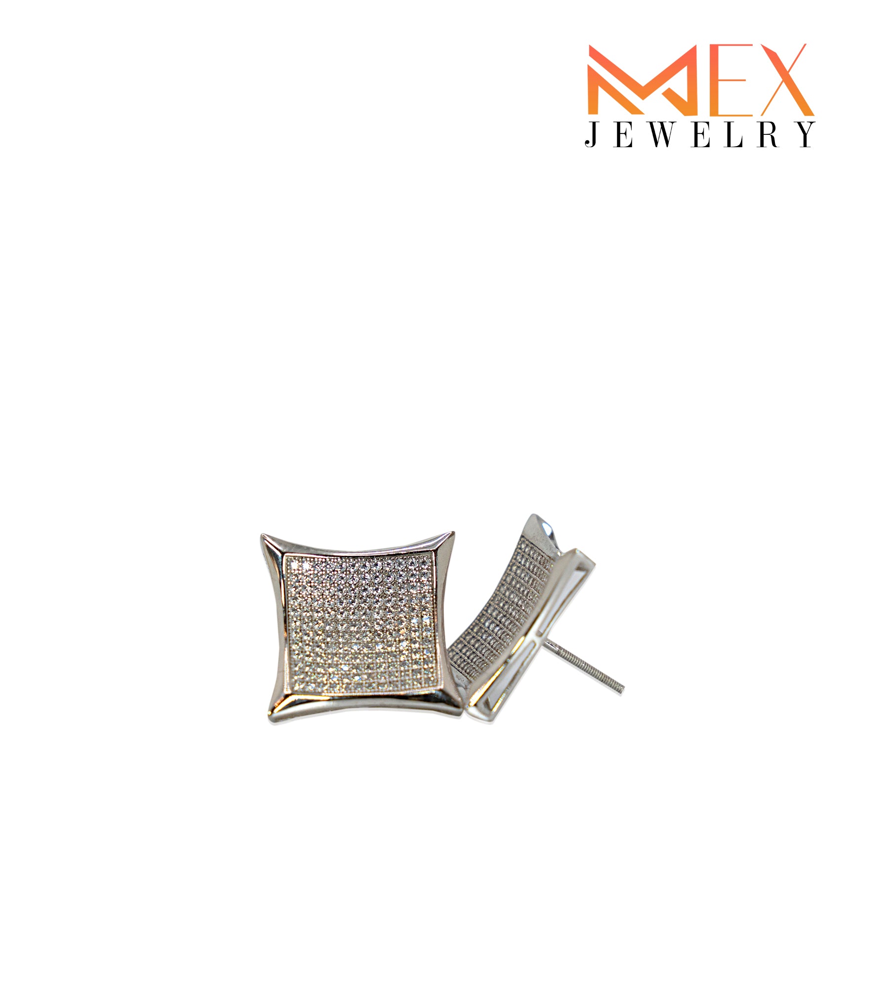 71-MEX210 925 Silver Earrings