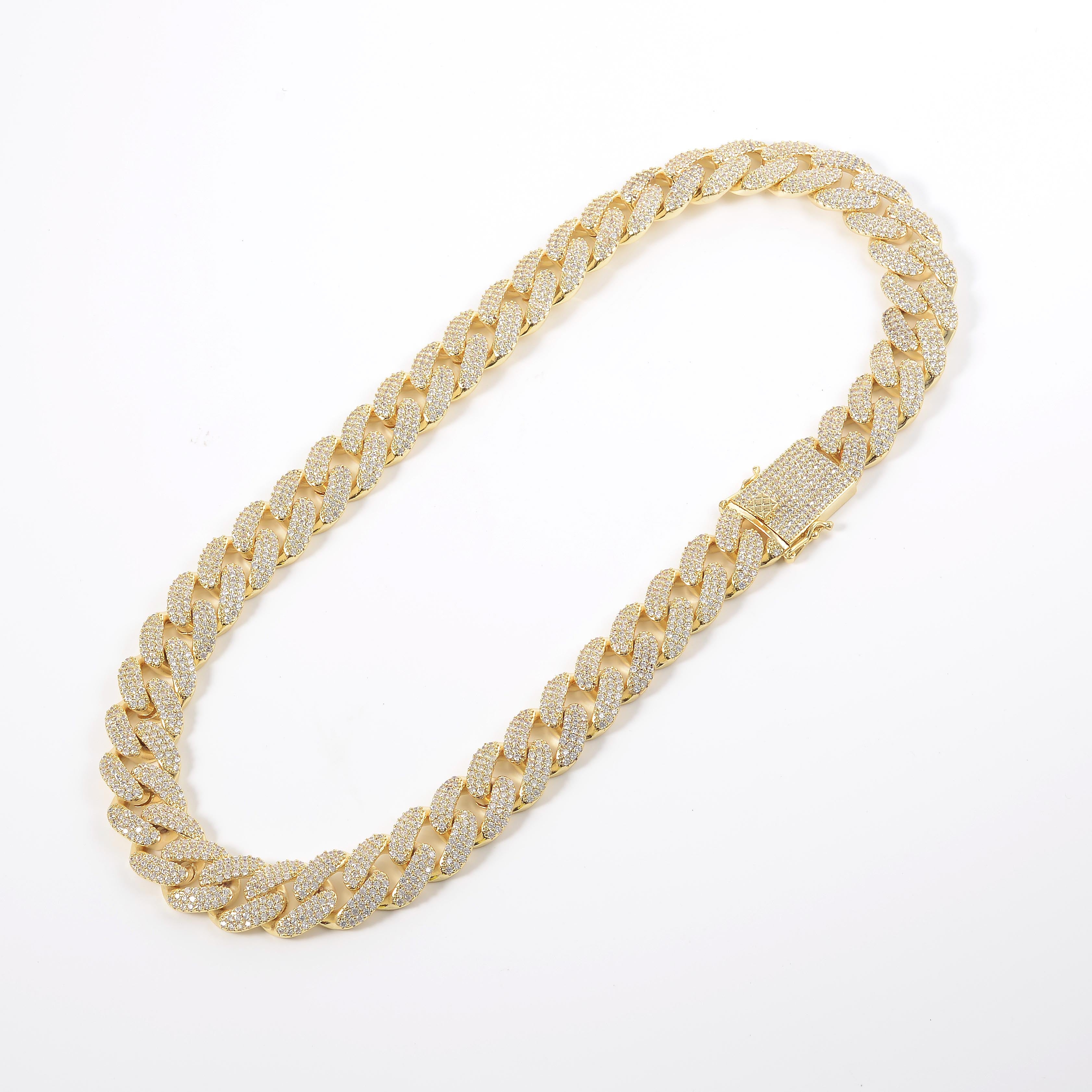 18 MM BRASS MIAMI CUBAN